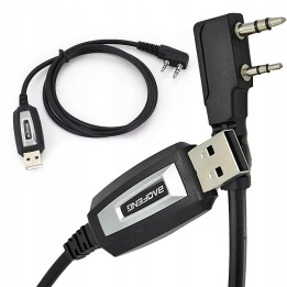 Cavo Baofeng USB per programmazione ricetrasmettitori UV-5R 82 888S UV-S9 PLUS UV-13 16 17 21 con connettore K-type