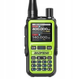 Baofeng UV-5R EU MINI USB-C Bluetooth VHF UHF Aviation Band Verde Walkie-Talkie