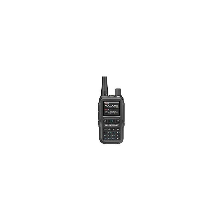 Baofeng UV-5R EU MINI USB-C Bluetooth VHF UHF Aviation Band Grigio Walkie-Talkie