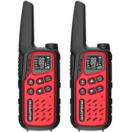 Walkie-Talkie Baofeng BF-T25E rosso 2 pezzi