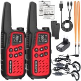Walkie-Talkie Baofeng BF-T25E rosso 2 pezzi