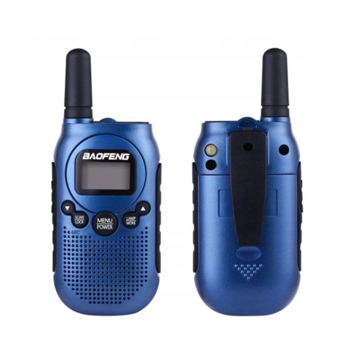 Ricetrasmettitore Baofeng BF-T6 Panda blu 2 pz