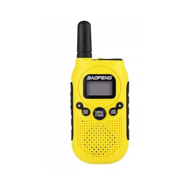 Ricetrasmettitore Baofeng BF-T6 Panda giallo 2 pz