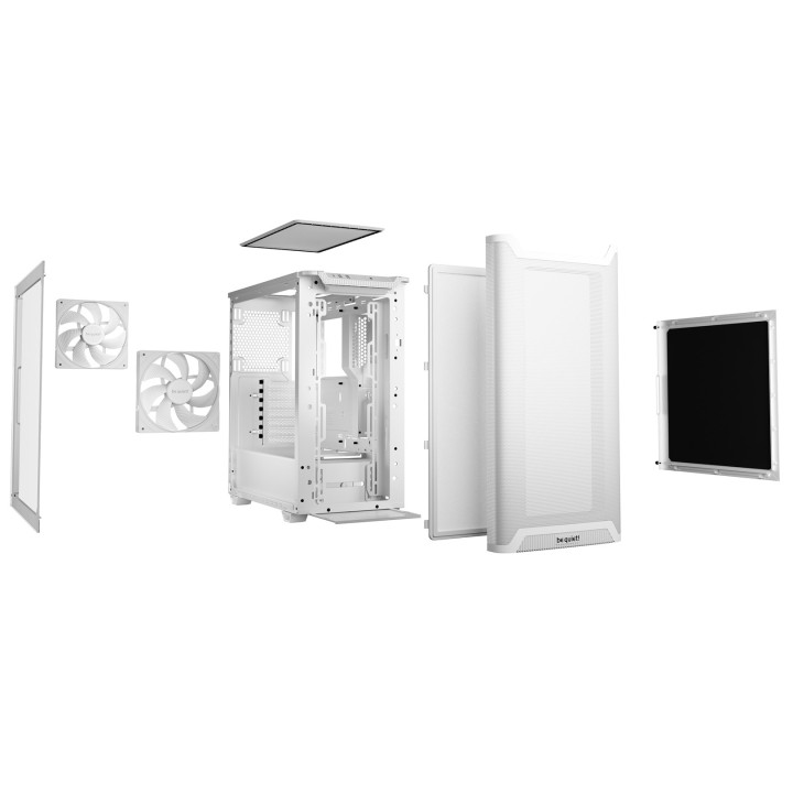 be quiet! PURE BASE 501 Case Midi Tower Airflow con finestra bianco