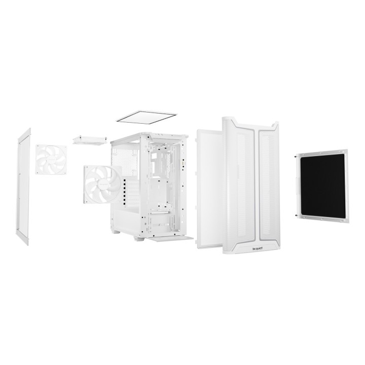 be quiet! Pure Base 501 DX Case Midi Tower bianco