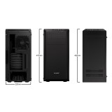 be quiet! Pure Base 600 Case Midi Tower nero con finestra