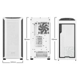 be quiet! Shadow Base 800 DX Case Midi Tower bianco