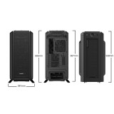 be quiet! Silent Base 802 Midi Tower nero con finestra