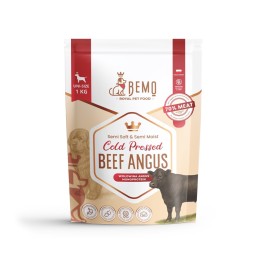 BEMO Manzo Angus pressato a freddo Mono - cibo secco per cani - 1kg