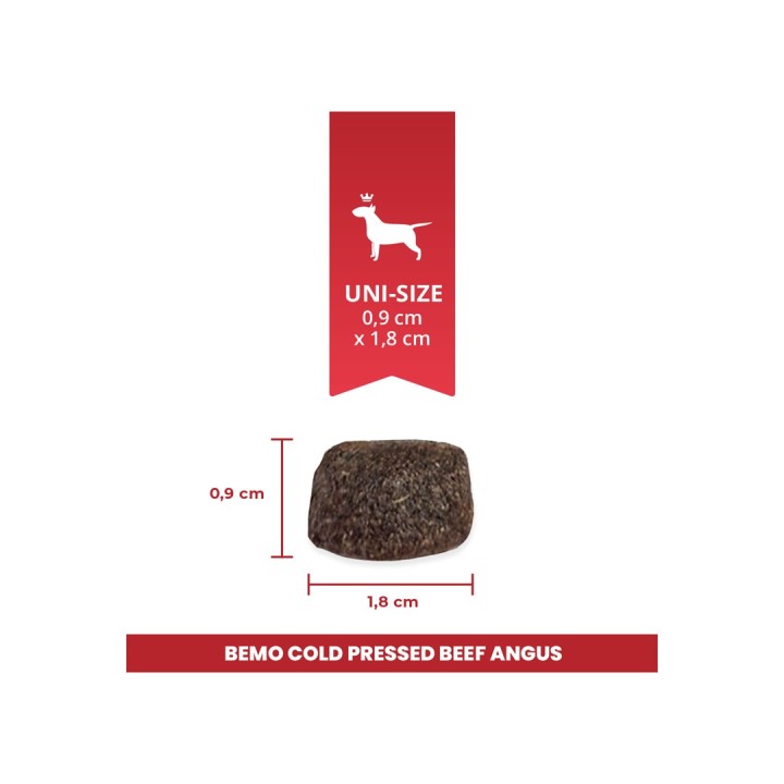 BEMO Manzo Angus pressato a freddo Mono - cibo secco per cani - 3kg