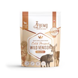 BEMO Cervo selvatico pressato a freddo - cibo secco per cani - 1kg
