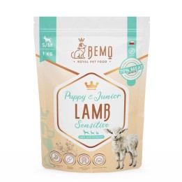 BEMO Sensitive Junior Agnello Small/Medium Mono - cibo secco per cani - 1kg
