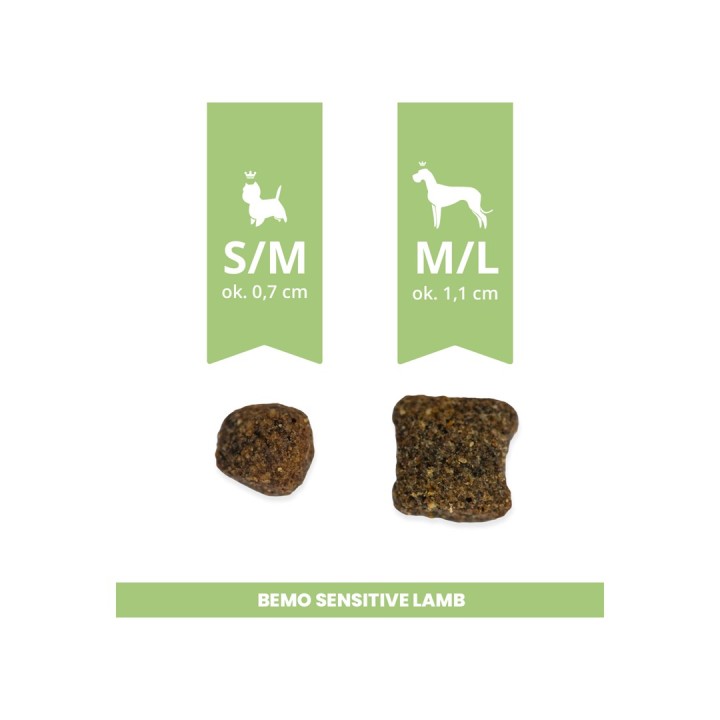 BEMO Sensitive Agnello Medium/Large Mono - cibo secco per cani - 15kg