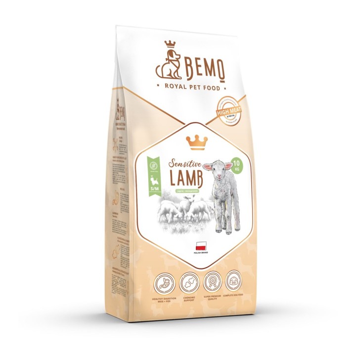 BEMO Sensitive Agnello Small/Medium Mono - cibo secco per cani - 10kg
