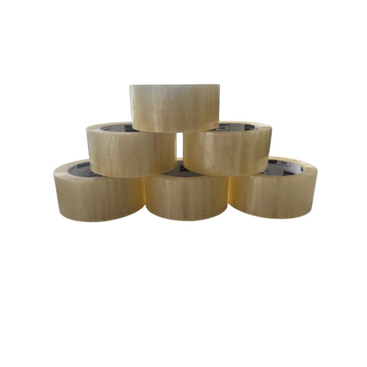 Nastro adesivo BSTech a distacco silenzioso Acrilico Trasparente 48x66 6 pcs.