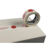 Nastro adesivo BSTech con stampa 48x100m Attenzione vetro