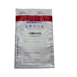 Bestpak SAFEMONEYBAG buste di sicurezza bianche B5 190mmx260mm+35mm 100 pezzi