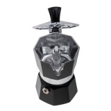 Bialetti 4951 Caffettiera Moka nero