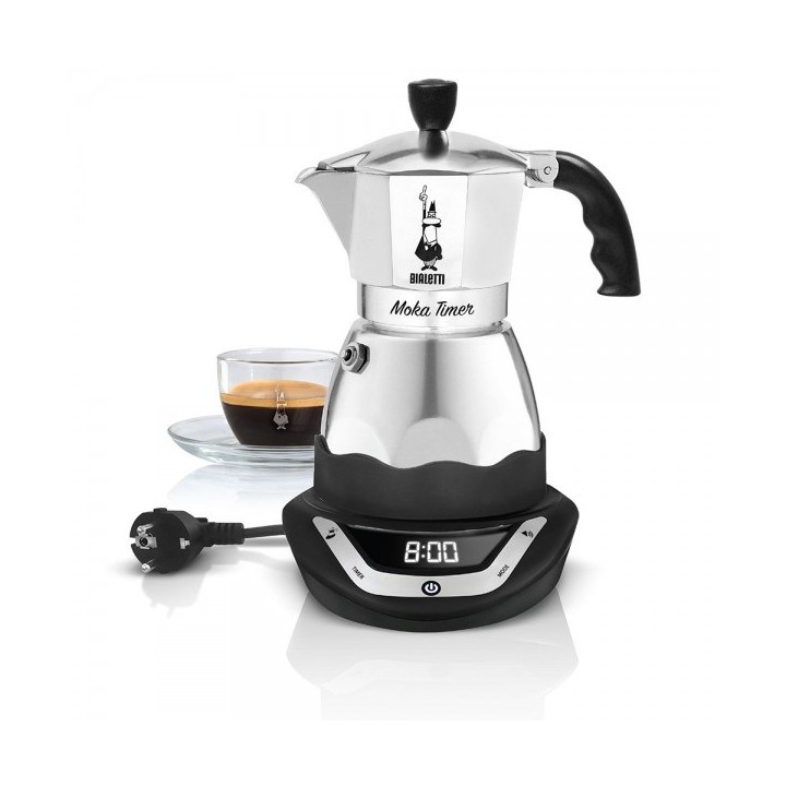 Bialetti EAsy Timer 6 Macchinetta del caffè elettrica completamente automatica 0.3 L