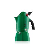 Bialetti Moka Break Alpina Caffettiera Moka verde