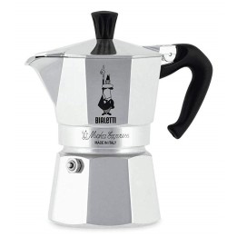 Bialetti Moka Express Macchinetta del caffè 0.06 L Alluminio nero