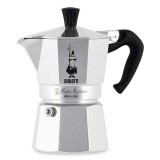 Bialetti Moka Express Macchinetta del caffè 0.06 L Alluminio nero