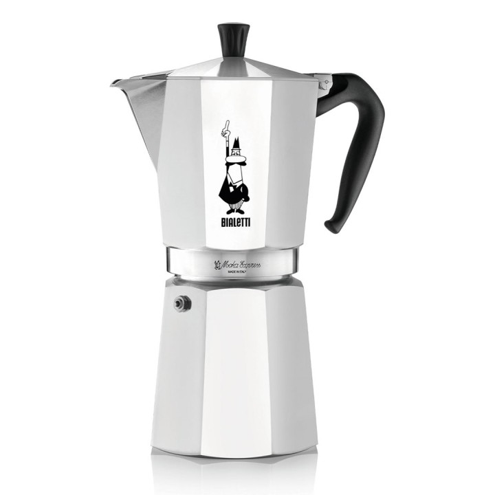 Bialetti Moka Express Macchinetta del caffè 0.55 L nero argento