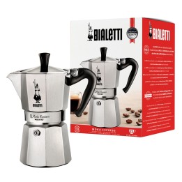 Bialetti Moka Express Macchinetta del caffè 0.775 L Alluminio nero