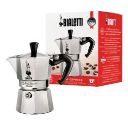 Bialetti Moka Express Macchinetta del caffè Alluminio nero