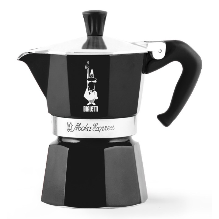 Bialetti Moka Express Caffettiera Moka nero
