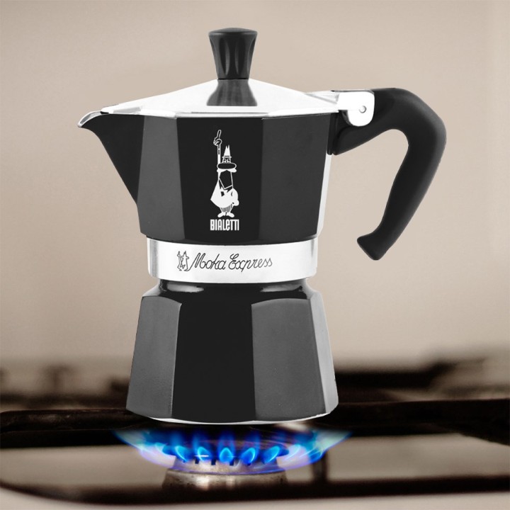 Bialetti Moka Express Caffettiera Moka nero