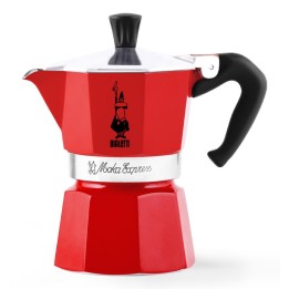 Bialetti Moka Express Caffettiera Moka rosso