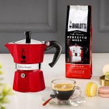 Bialetti Moka Express Caffettiera Moka rosso
