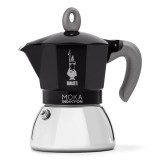 Bialetti Moka Induzione Caffettiera Moka 4TZ nero