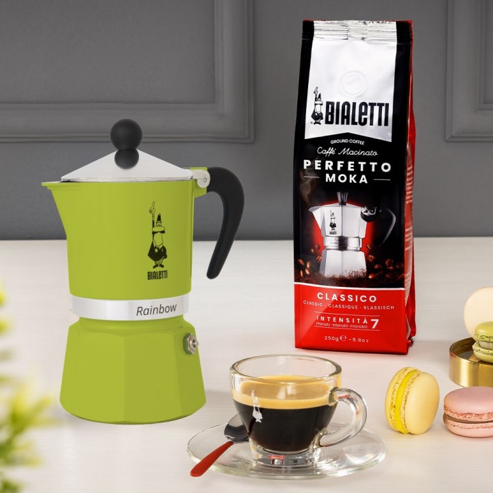 Bialetti Rainbow 0.27 L Alluminio Termoplastica