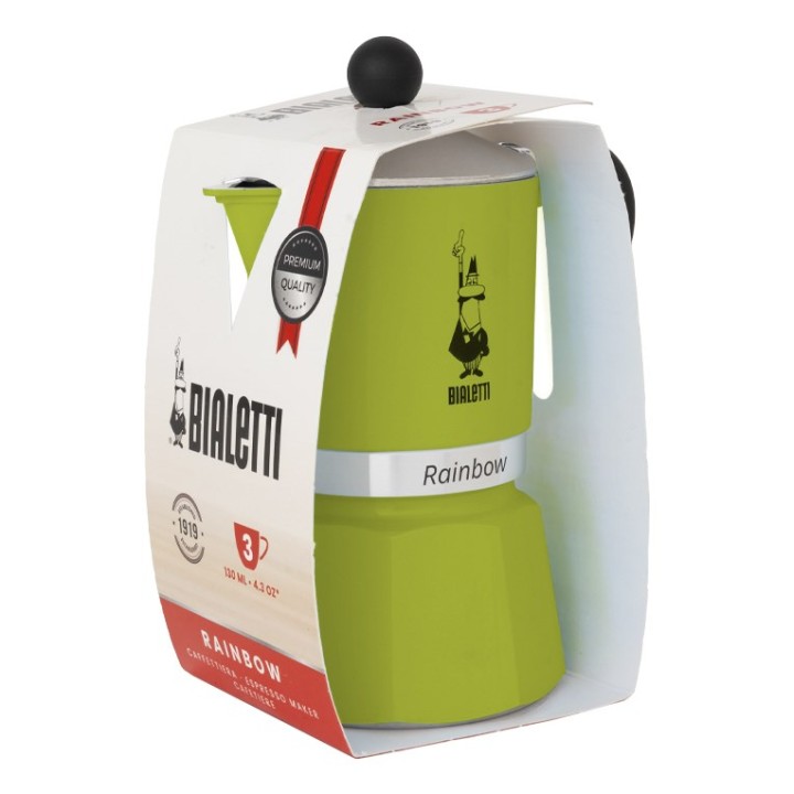 Bialetti Rainbow 0.27 L Alluminio Termoplastica