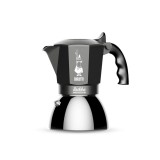 Caffettiera BIALETTI BRIKKA INDUCTION 4TZ 180 ml antracite argento