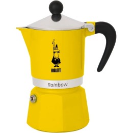 Caffettiera BIALETTI RAINBOW 6TZ 300 ml giallo