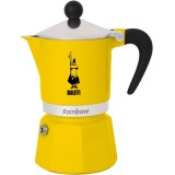 Caffettiera BIALETTI RAINBOW 6TZ 300 ml giallo