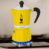 Caffettiera BIALETTI RAINBOW 6TZ 300 ml giallo