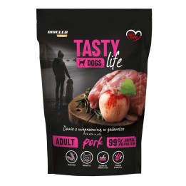BIOFEED Tasty Dogs Life Maiale - cibo umido per cani - 500g