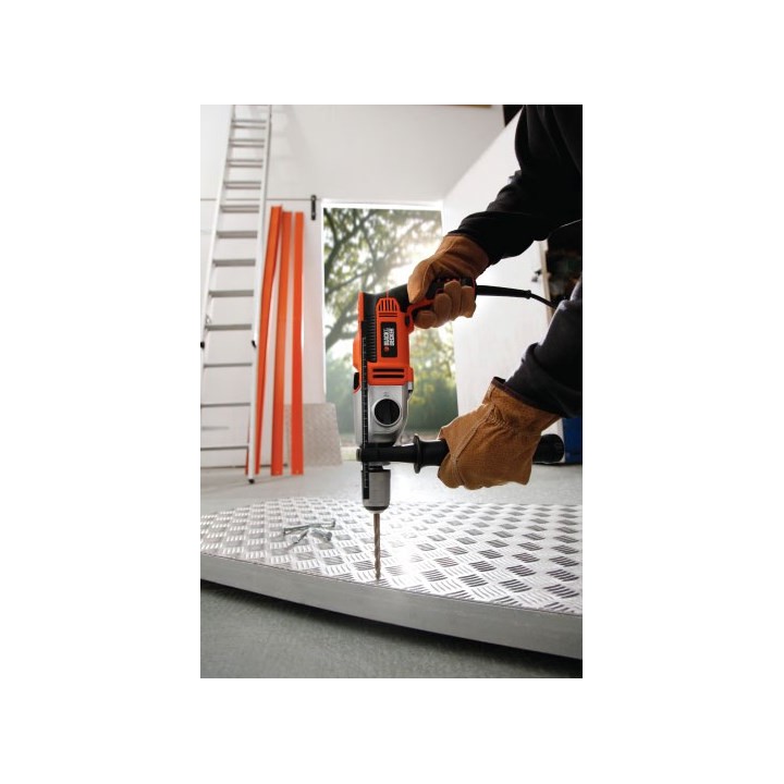 1100W 13mm BLACK+DECKER Martello trapano