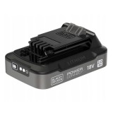 BLACK+DECKER 18V 2.0Ah Batteria BDL2018S