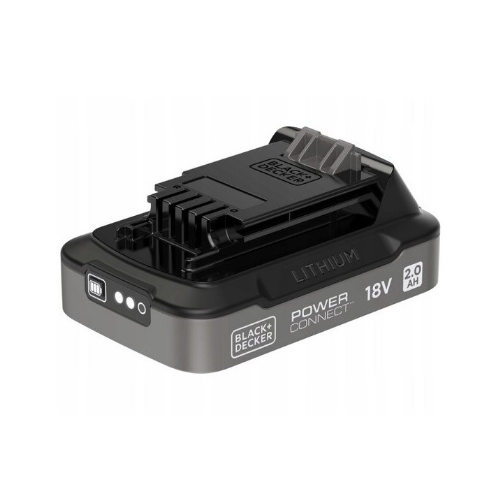 BLACK+DECKER 18V 2.0Ah Batteria BDL2018S