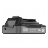 BLACK+DECKER 18V 2.0Ah Batteria BDL2018S