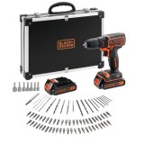 BLACK+DECKER 18V trapano/avvitatore BDCDC18BAFC-QW
