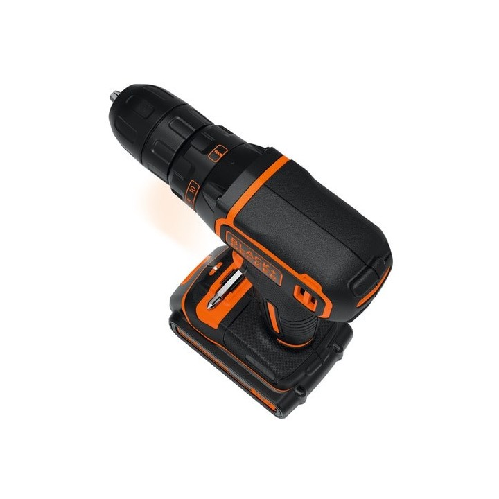BLACK+DECKER 18V trapano/avvitatore BDCDC18BAFC-QW