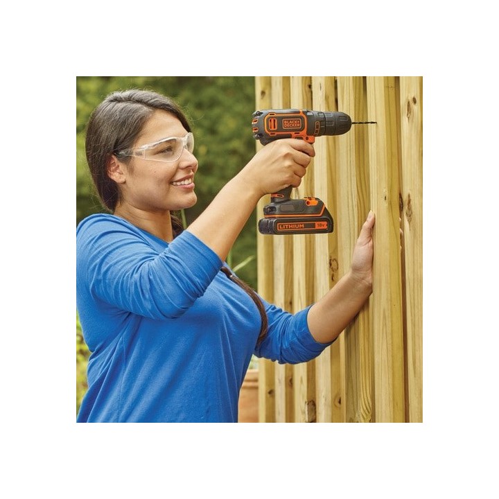 BLACK+DECKER 18V trapano/avvitatore BDCDC18BAFC-QW