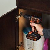 BLACK+DECKER 18V trapano/avvitatore BDCDC18BAFC-QW