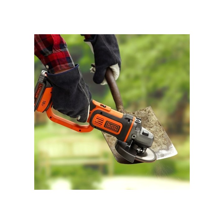 Black & Decker BCG720N smerigliatrice angolare 12.5 cm 8600 RPM